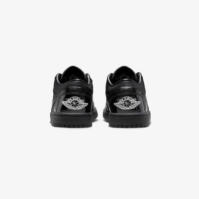 AJ 1 Low - Black Croc