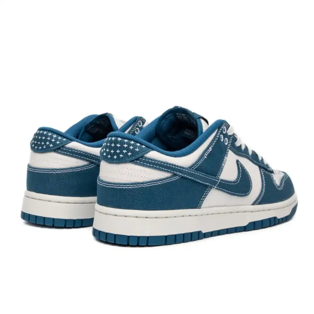 NK Dunk Low Industrial Blue Sashiko
