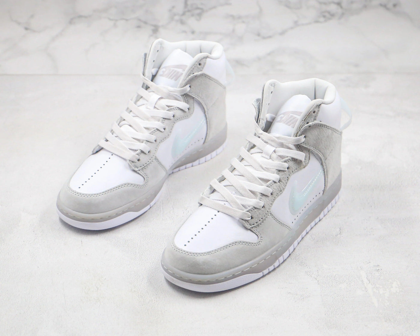 NK Dunk High Slam Jam White Pure Platinum