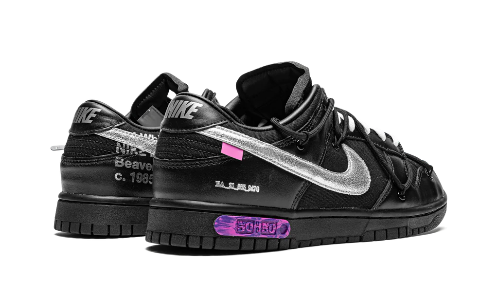 NK Dunk Low Off White Lot 50:50