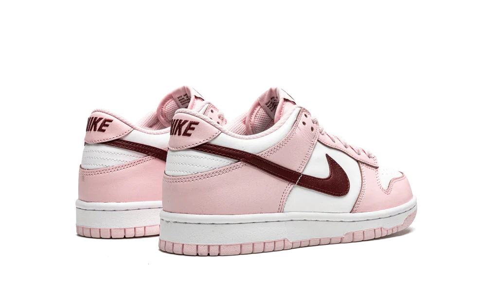 NK Dunk Low Pink Red White