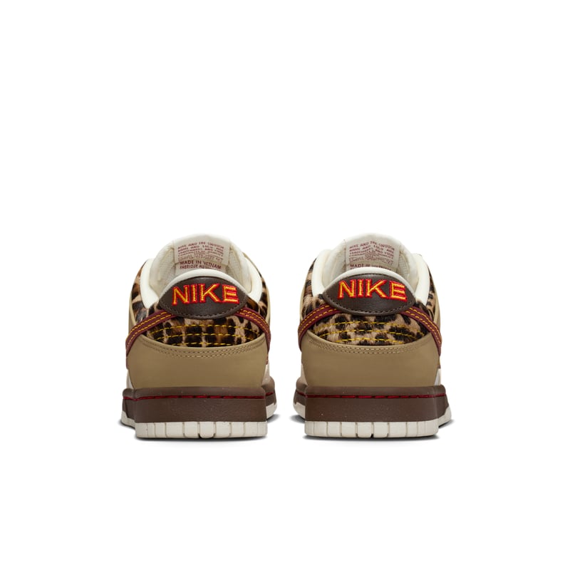 NK Dunk Low - Khaki/Team Red