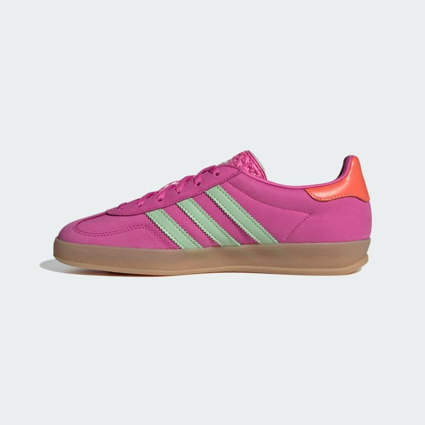 Ad Gazelle Indoor - Semi Lucid Fuchsia/Semi Green Spark/Signal Coral