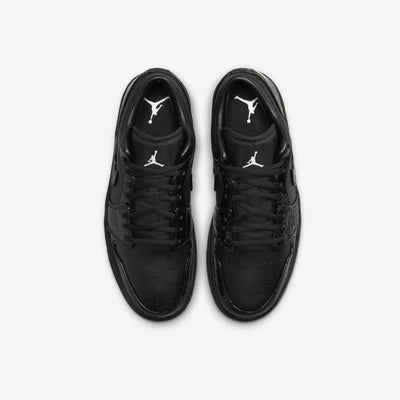AJ 1 Low - Black Croc