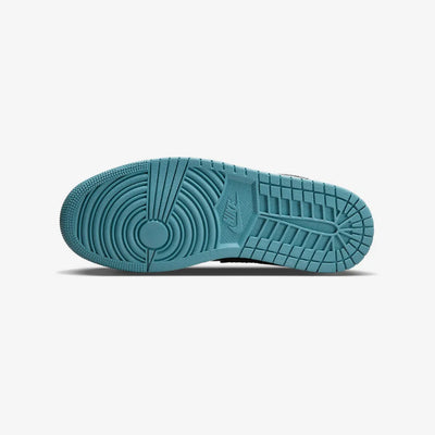 AJ 1 Low - Black Dark Obsidian Snakeskin