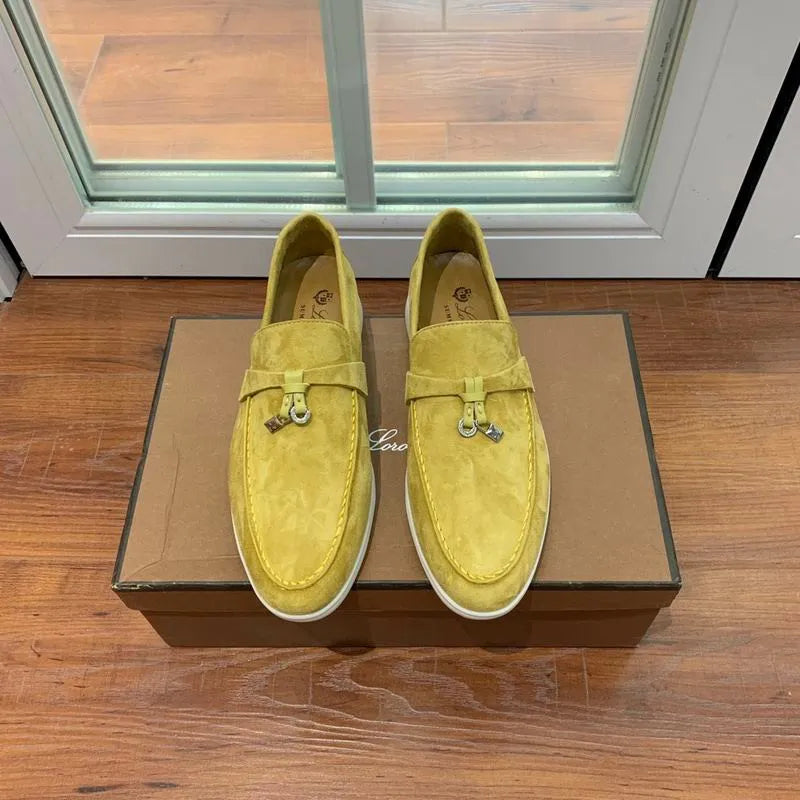 LRP Summer Walk Loafers – Suede Mustard