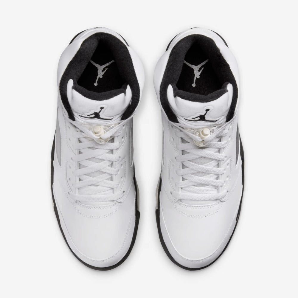 AJ 5 - White/Black