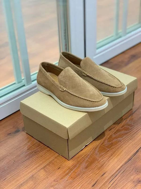 LRP Summer Walk Loafers – Suede Sand