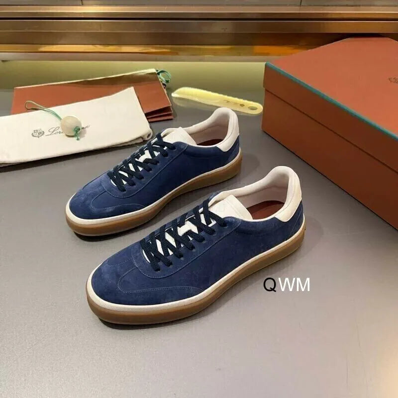 LRP Nuages Sneakers – Navy & White Suede