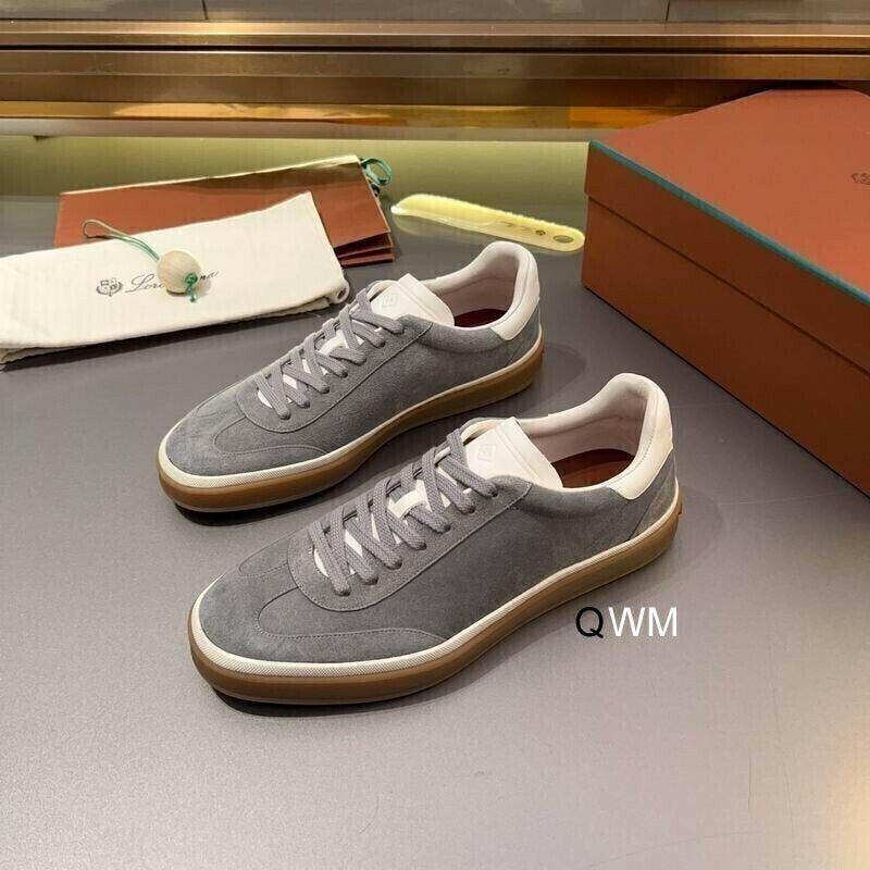 LRP Nuages Sneakers – Grey & White Suede