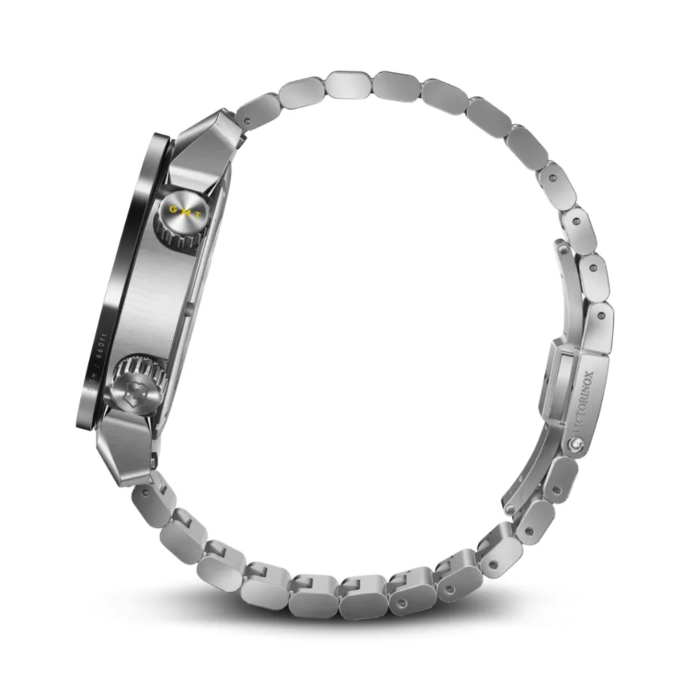 AeroMaster GMT Tactical Watch – Steel Edition