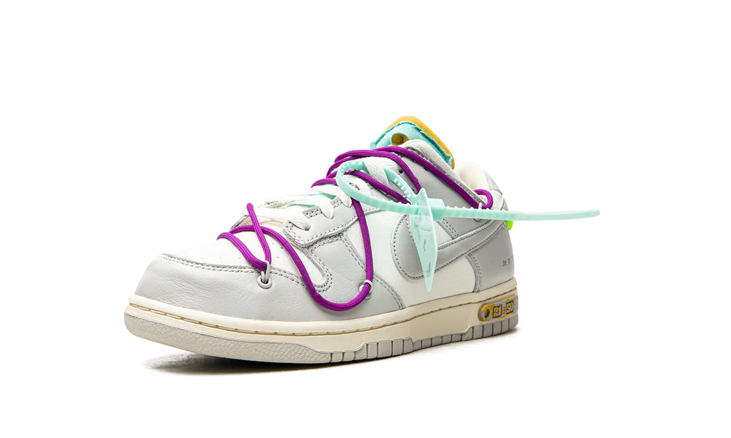 NK Dunk Low Off White Lot 21:50